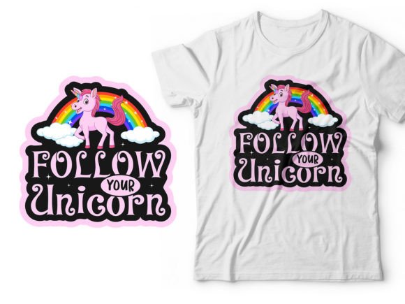 Download Baby Magical Unicorns Pack Tshirt Design - Baby Collection