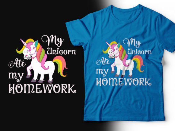 Download Baby Magical Unicorns Pack Tshirt Design - Baby Collection