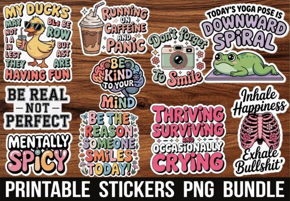 Download Funny Duck Motivational Quote Stickers - Sticker Collection
