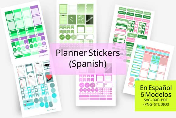 Download Stickers Para Agendas Y Bullet Journal (Spanish) - Sticker Collection
